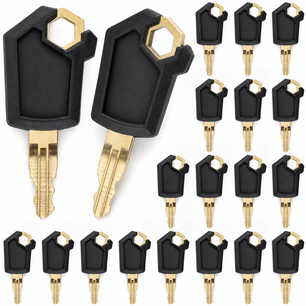 Amazon.com: QWORK Equipment Keys, 20 Pack Replacement Keys